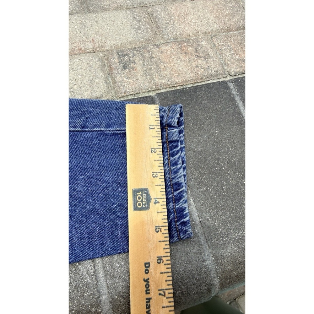 Vintage 80s Women's Chic Jeans Made in USA High Waist Tapered Mom Jeans Size 7P - Picture 6 of 7